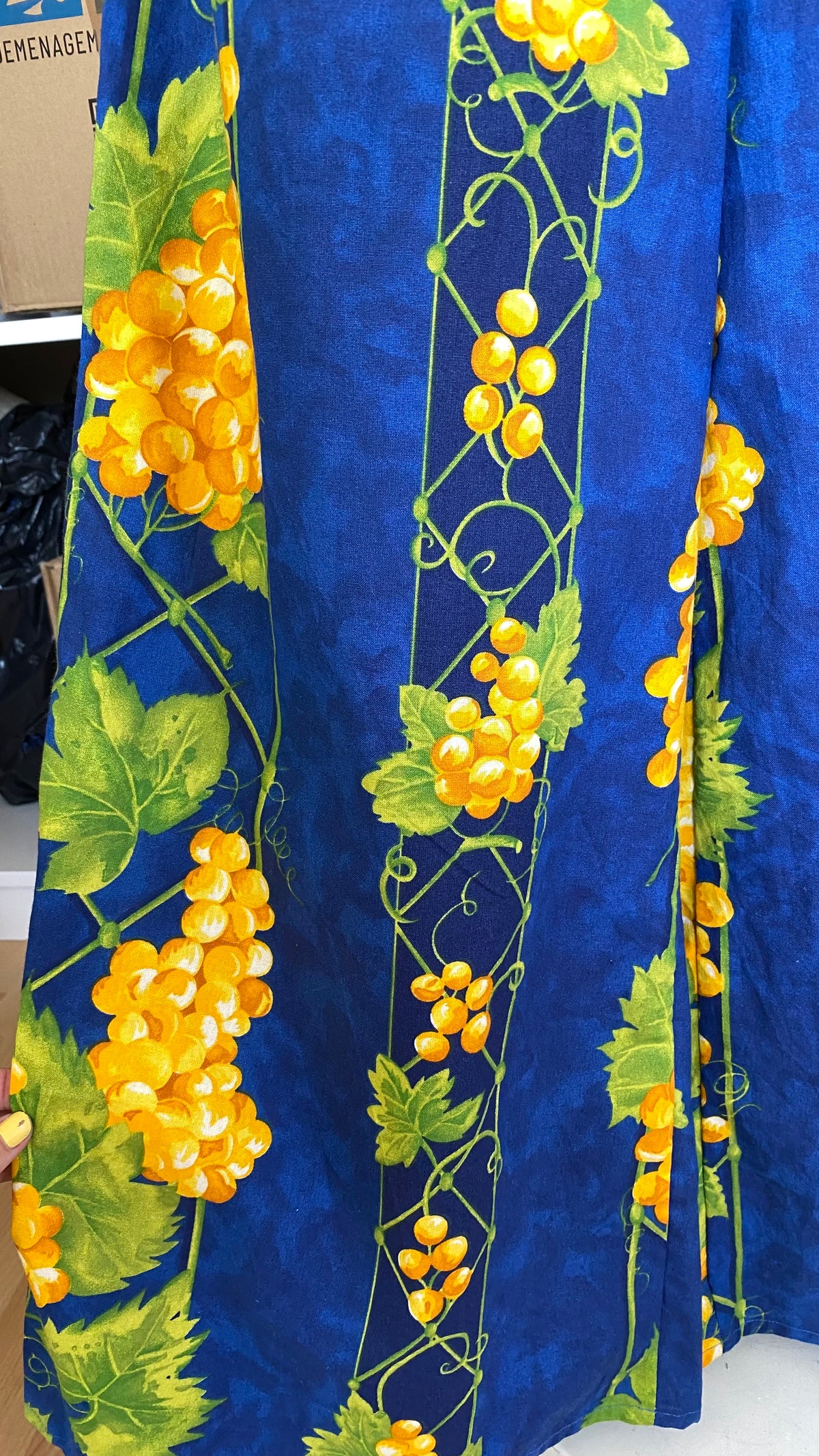 Pants • Taille XL • Pantalon upcyclé bleu provençal