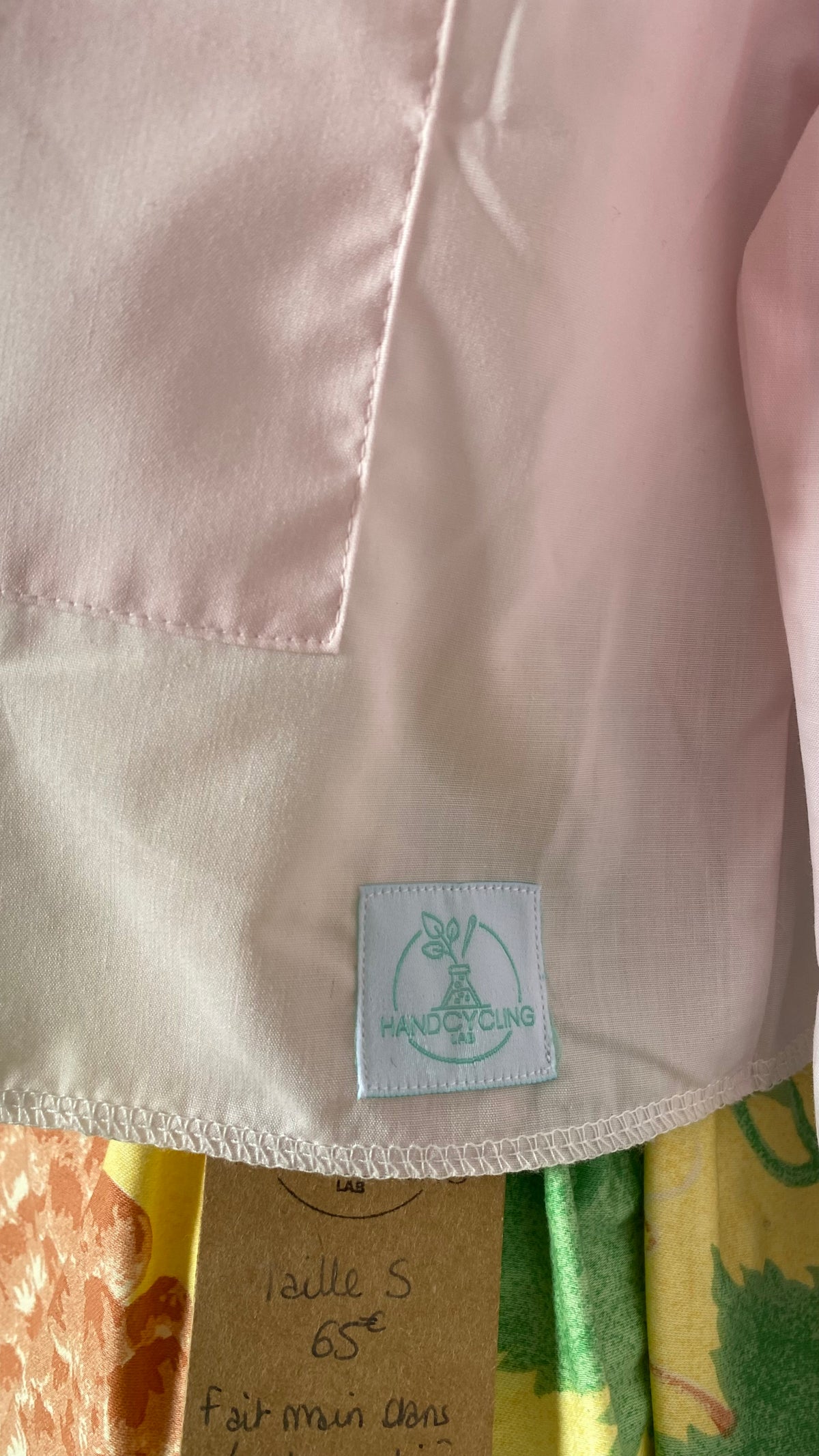 Sweaties • T.34 à 38 • Chemise grand col rose pastel